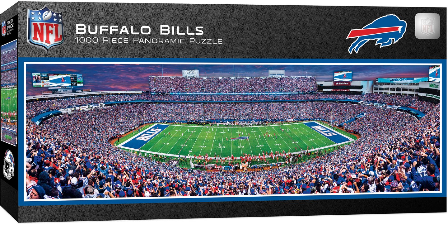 MasterPieces Sports Panoramic Puzzle - NFL Buffalo Bills Center