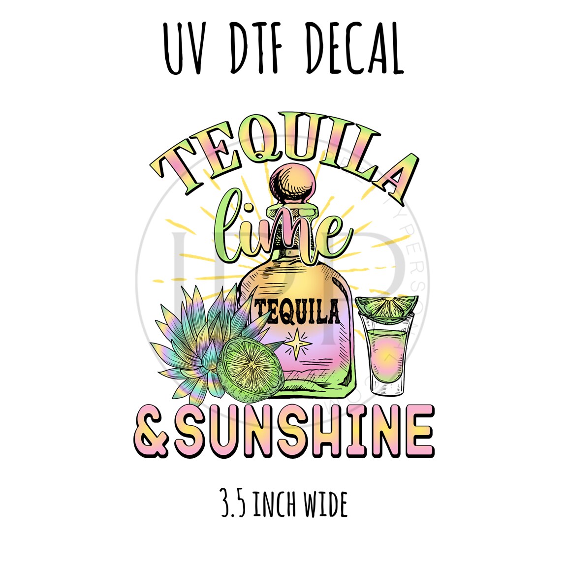 Tequila Lime Decal
