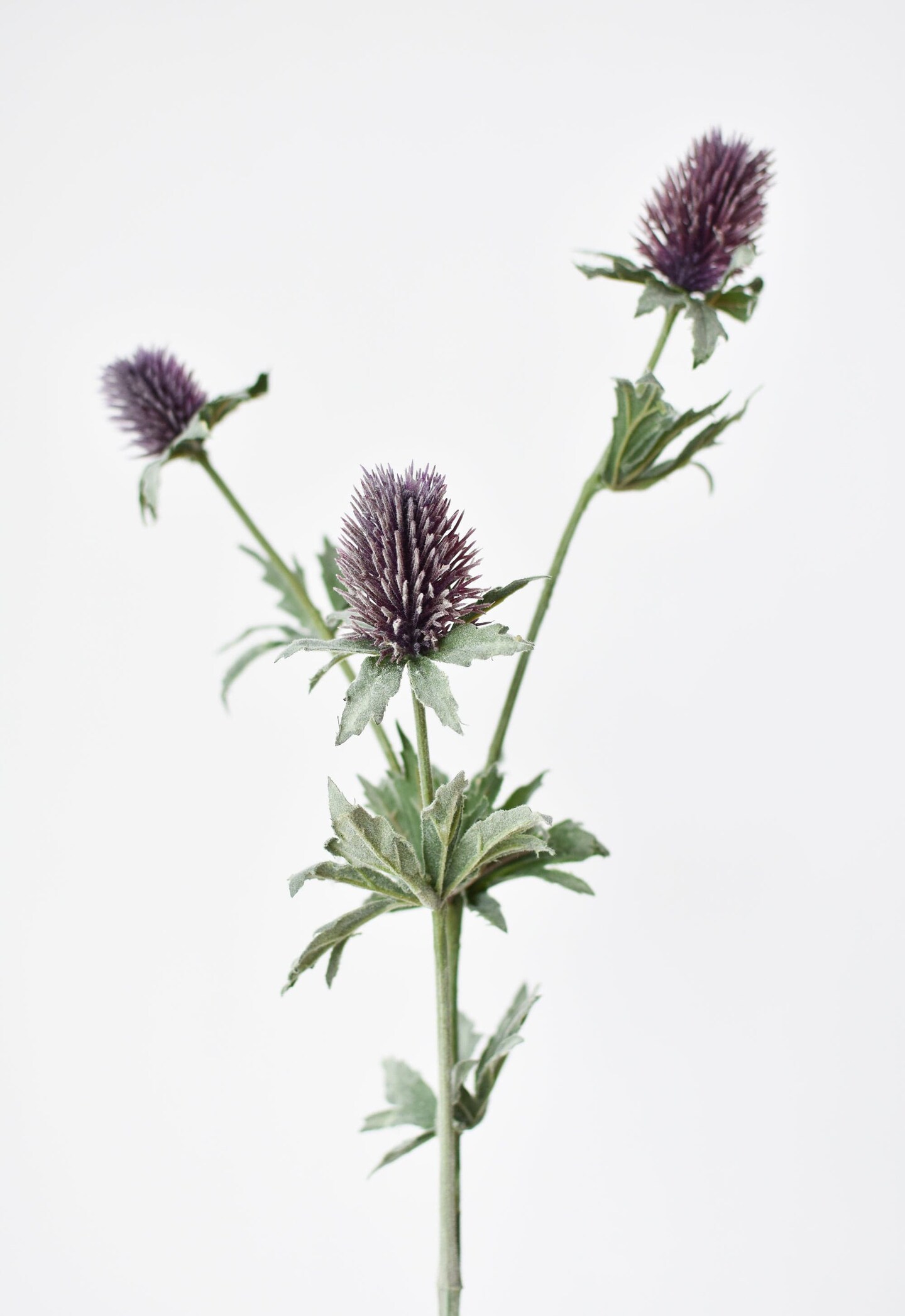 31&#x22; Faux Lavender Thistle Stem