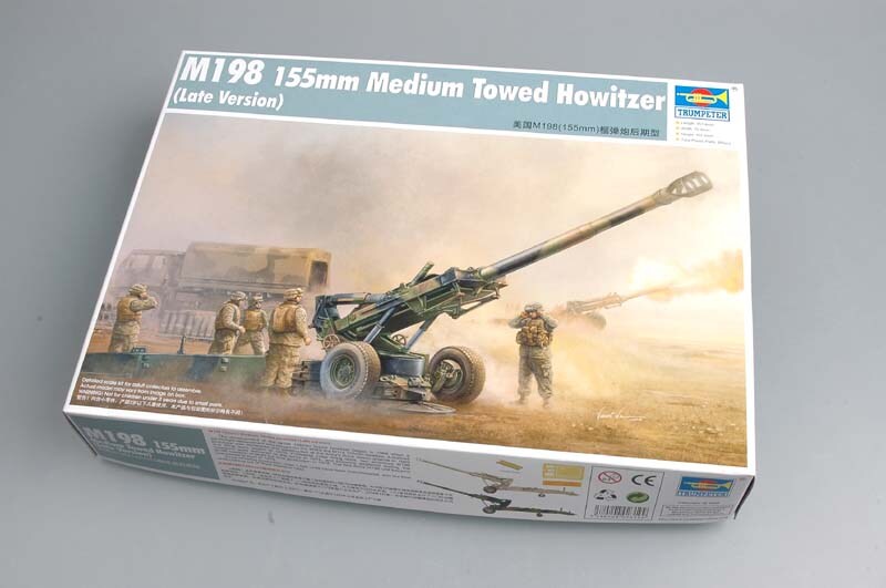 Trumpeter  1/35 M198 MEDIUM TOWED HOWITZER LATE 1/35 Plastic Model