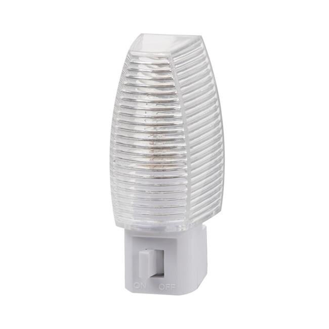 Amertac Holdings  Faceted Incandescent Night Light, White