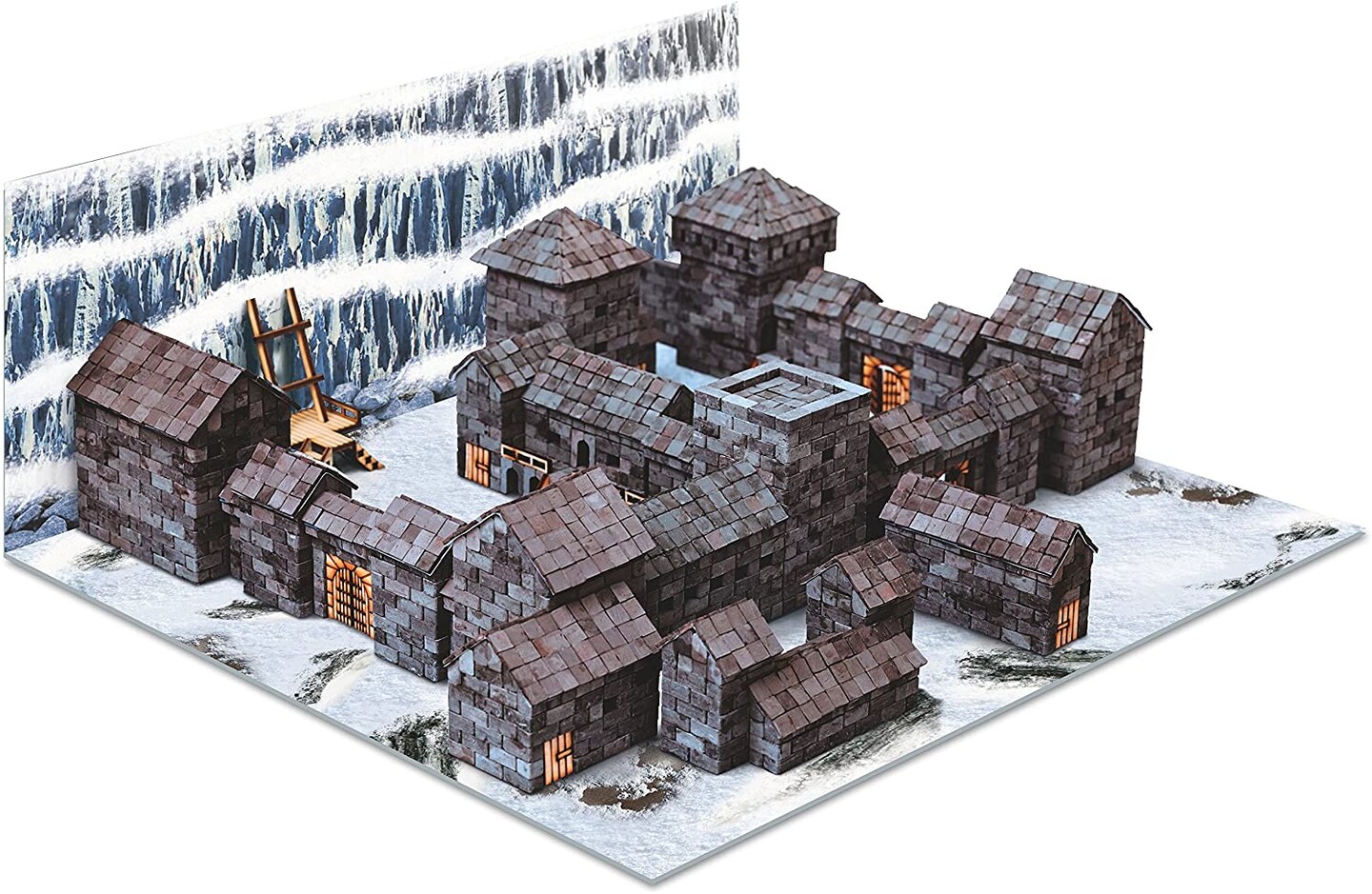 Mini Bricks Construction Set - Black Castle