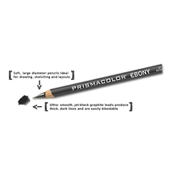 Prismacolor Design Ebony Layout Pencil 1 Dozen