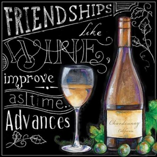 Wine Toasts II Poster Print by Donna Knold - Item # VARPDXKLD068