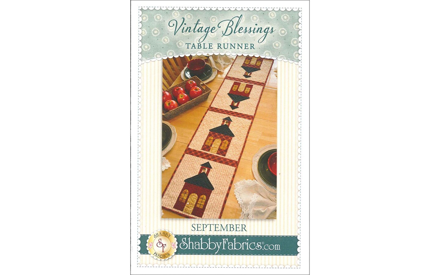 Shabby Fabrics Vintage Blessings Sep Tbl Rnr Ptrn