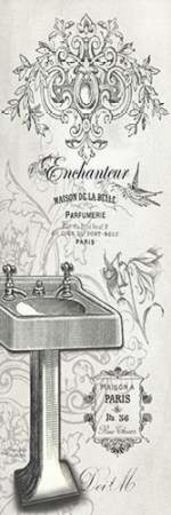 French Bath II Poster Print by Gwendolyn Babbitt - Item # VARPDXBAB023