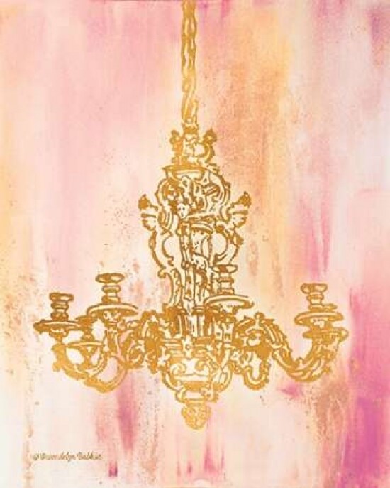 Pink and Gold I Poster Print by Gwendolyn Babbitt - Item # VARPDXBAB131