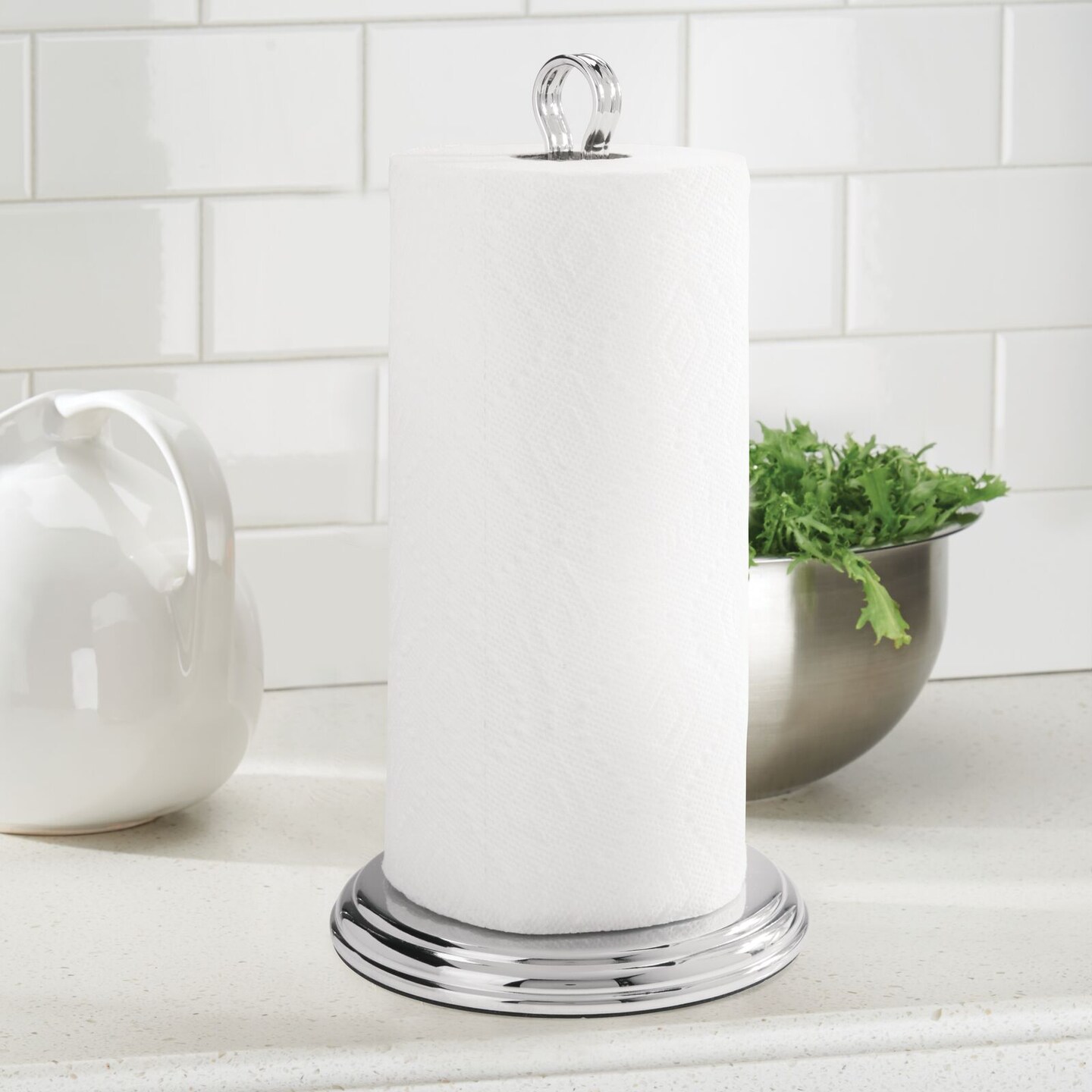 mDesign Countertop Paper Towel Holder