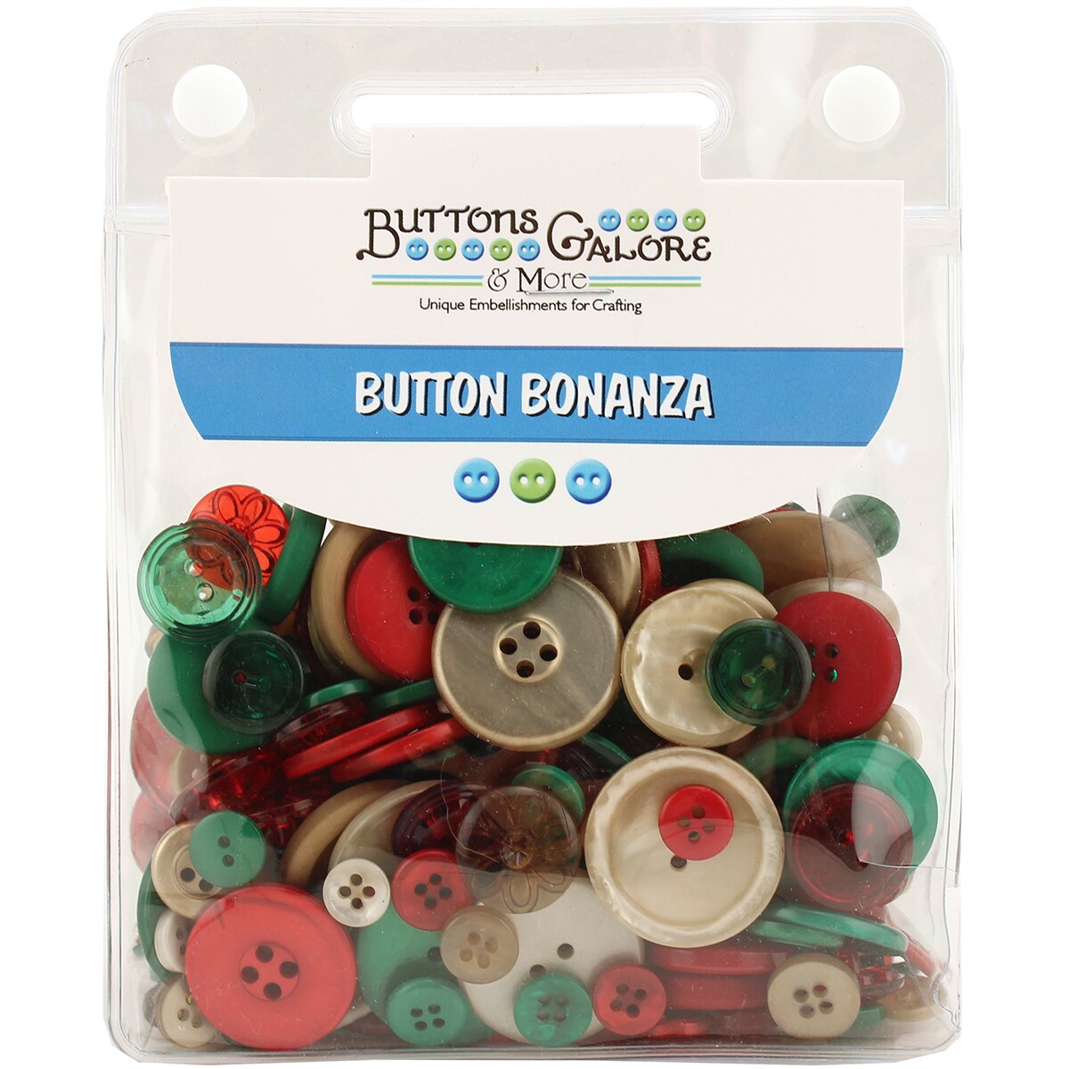 Buttons Galore Button Bonanza-Vintage Christmas