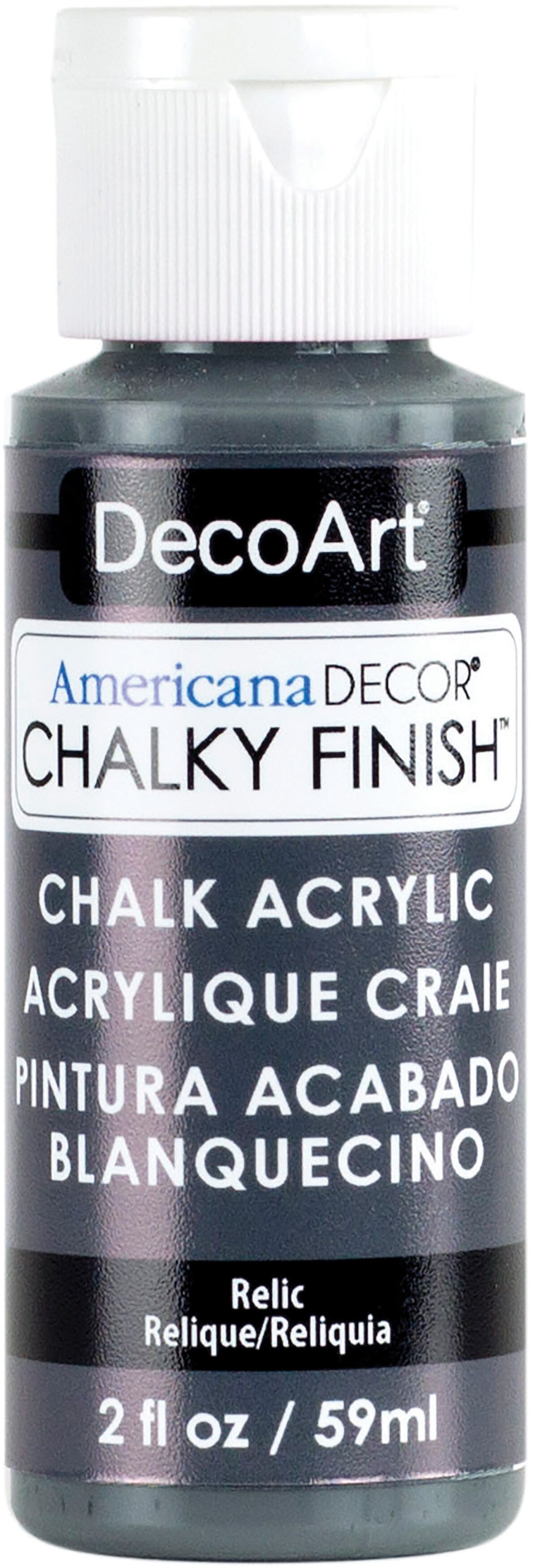 DecoArt Americana Chalky Finish Paint 2oz-Relic
