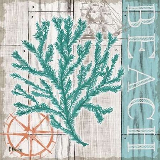 Coral Azul II Poster Print by Paul Brent - Item # VARPDXBNT879