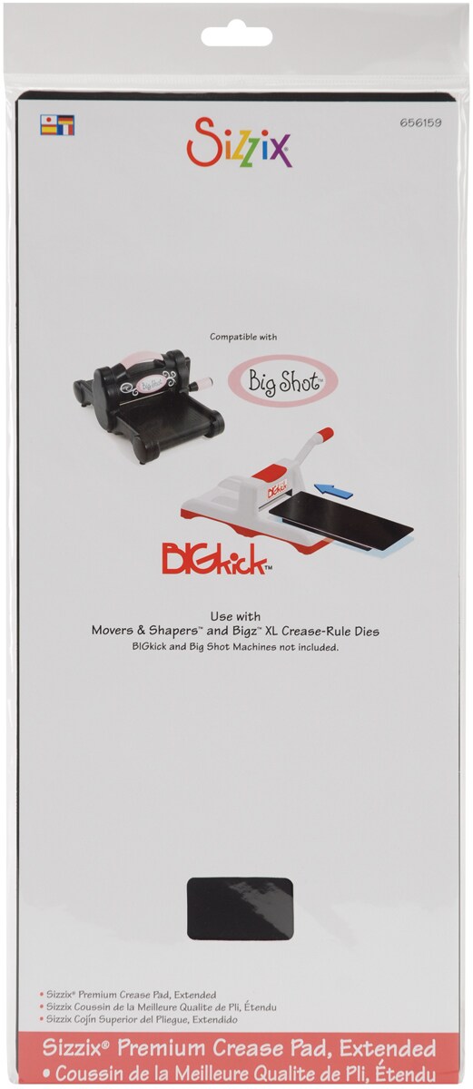 Sizzix BIGkick/Big Shot/Vagabond Premium Crease Pad-Extended 13.5"X6.125"X.125"