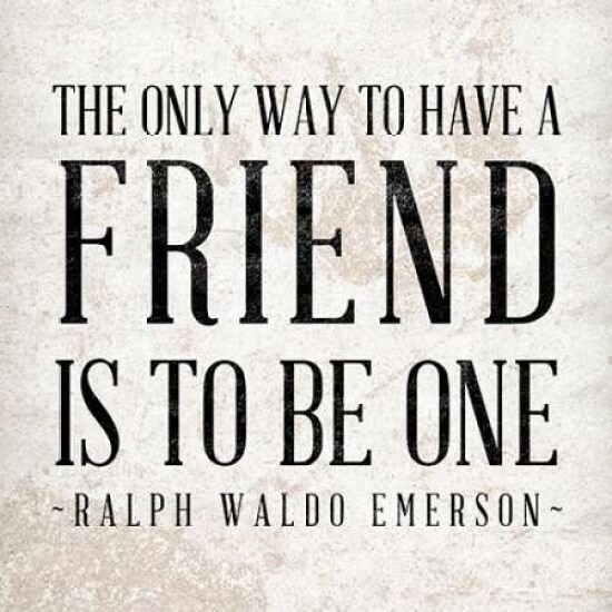 Friend Poster Print by SD Graphics Studio - Item # VARPDX9419N