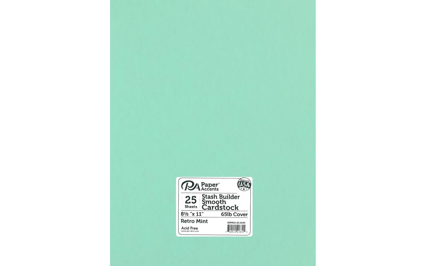 Mint Green Cardstock Paper