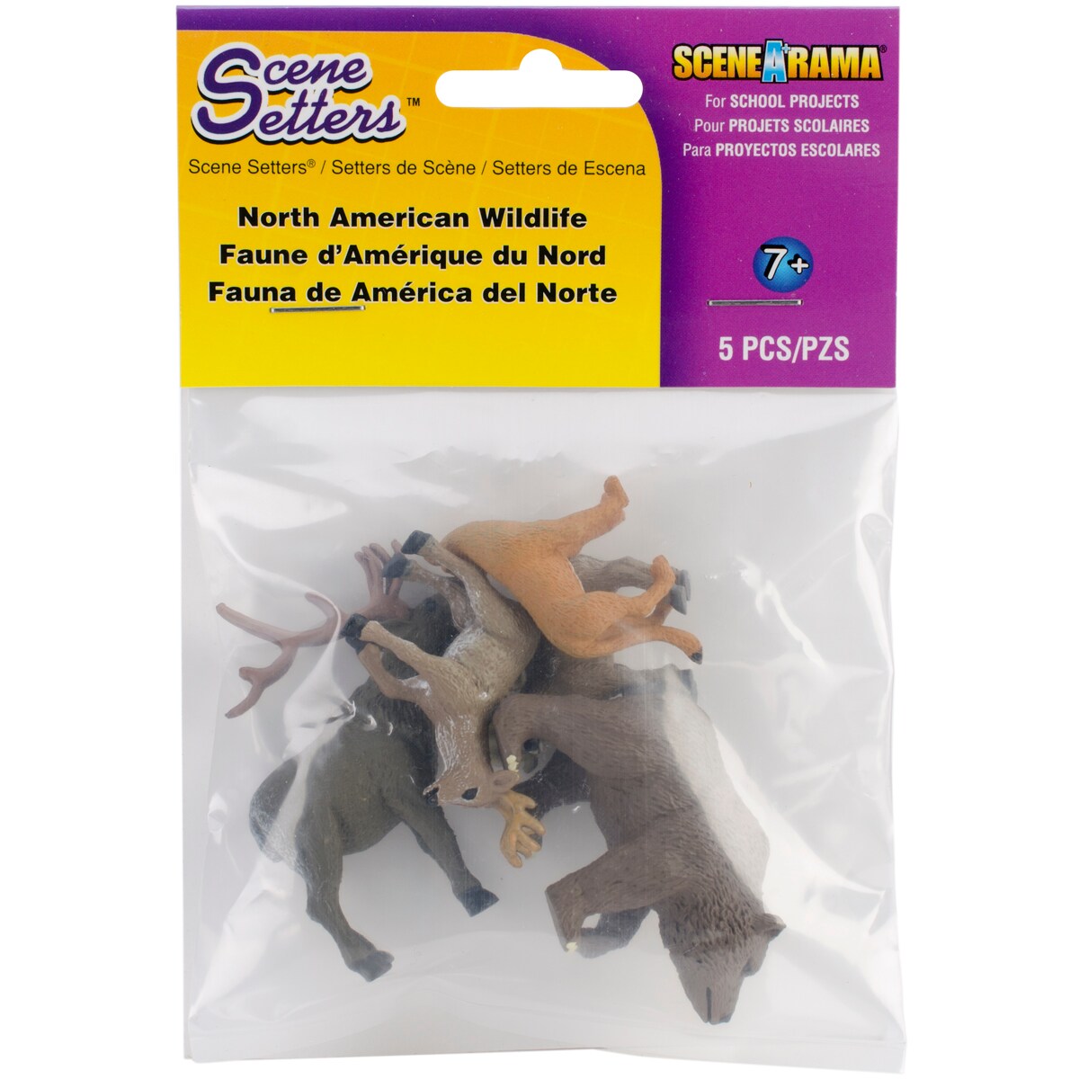 SceneARama Scene Setters(R) Figurines-North American Wildlife 5/Pkg