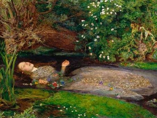 Ophelia Poster Print by John Everett Millais - Item # VARPDX3AA2203