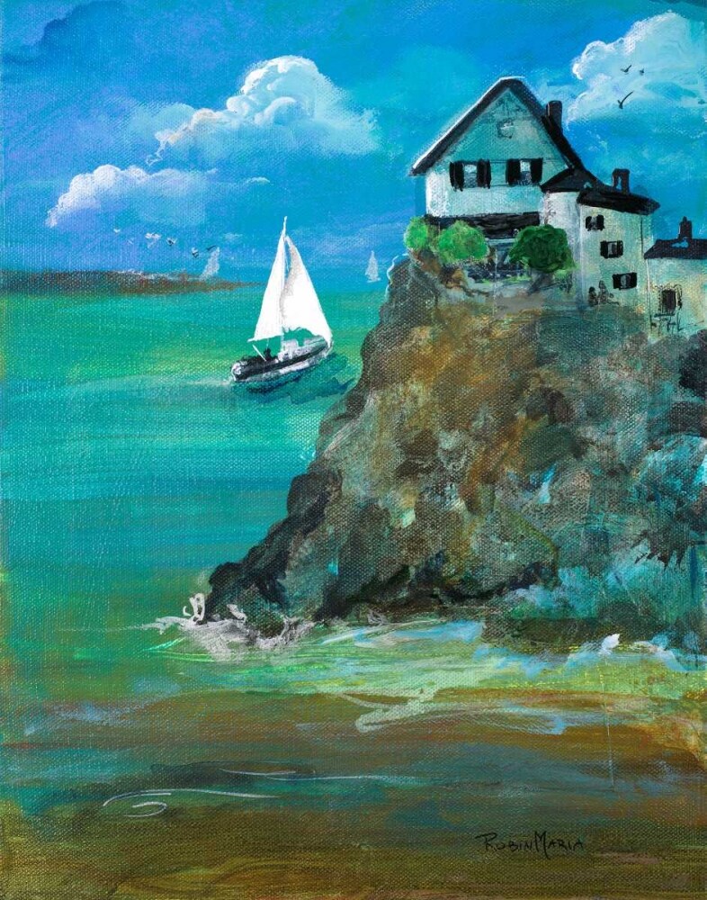 Home Over Looking the Sea Poster Print by Robin Maria - Item # VARPDX10851
