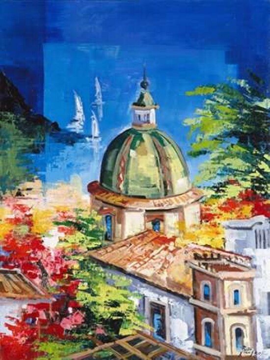 Positano Poster Print by Roberto di Viccaro - Item # VARPDXRO010