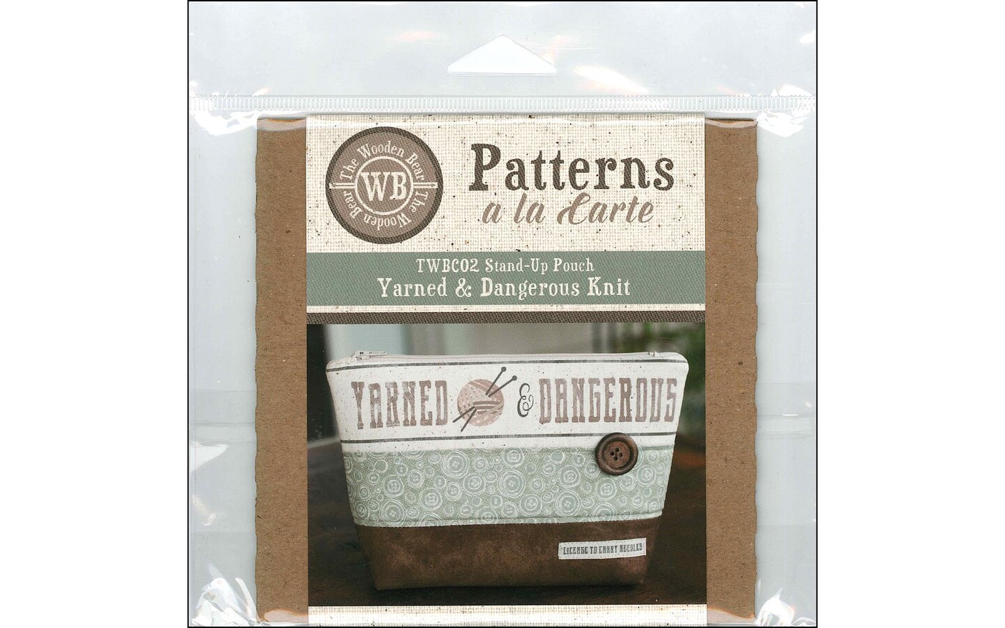 The Wooden Bear A La Carte Yarned Knit CD Ptrn
