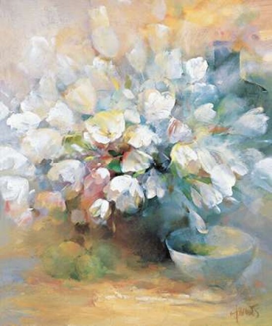 Sparkling white tulips I Poster Print by Willem Haenraets - Item # VARPDXWH117