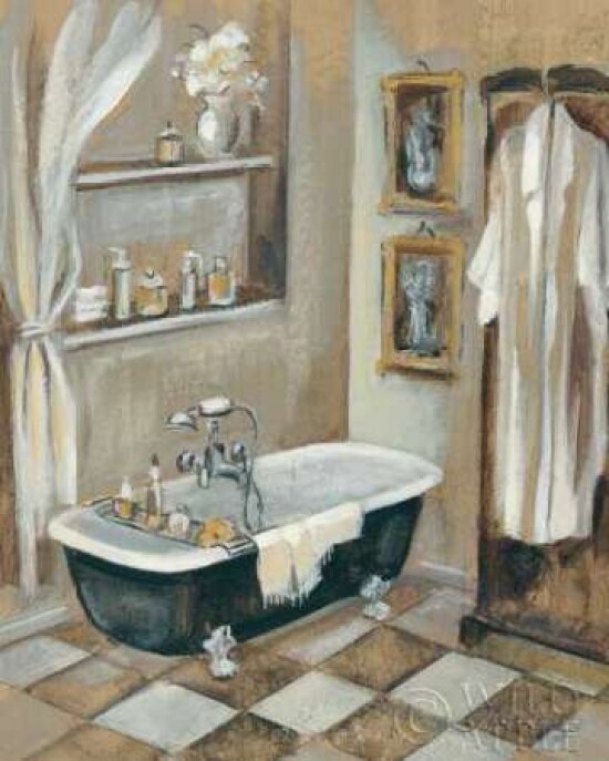 French Bath III Poster Print by Silvia Vassileva - Item # VARPDX9841
