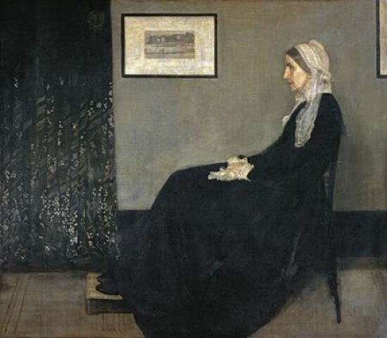 Portrait of The Artists Mother - Arrangement In Gray and Black No.1 ...