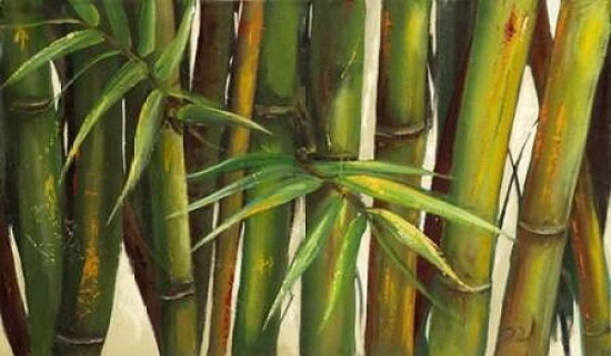 Bamboo on Beige II Poster Print by Patricia Pinto - Item # VARPDX9217
