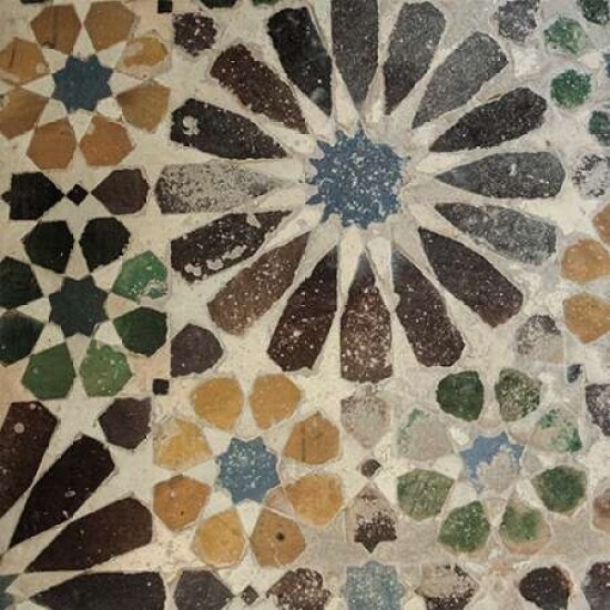Alhambra Tile III Poster Print by Sue Schlabach - Item # VARPDX22053