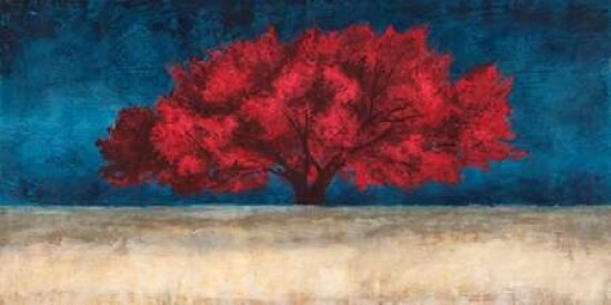Red Tree Poster Print by Jan Eelder - Item # VARPDX2JE2533