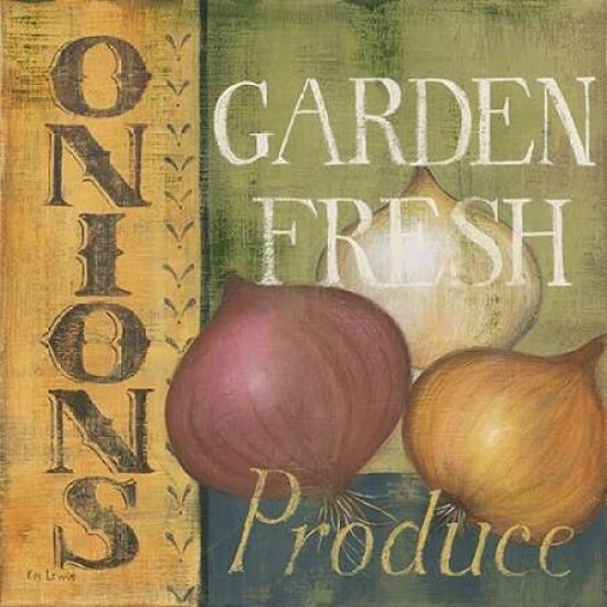 Onions Poster Print by Kim Lewis - Item # VARPDXKL2200