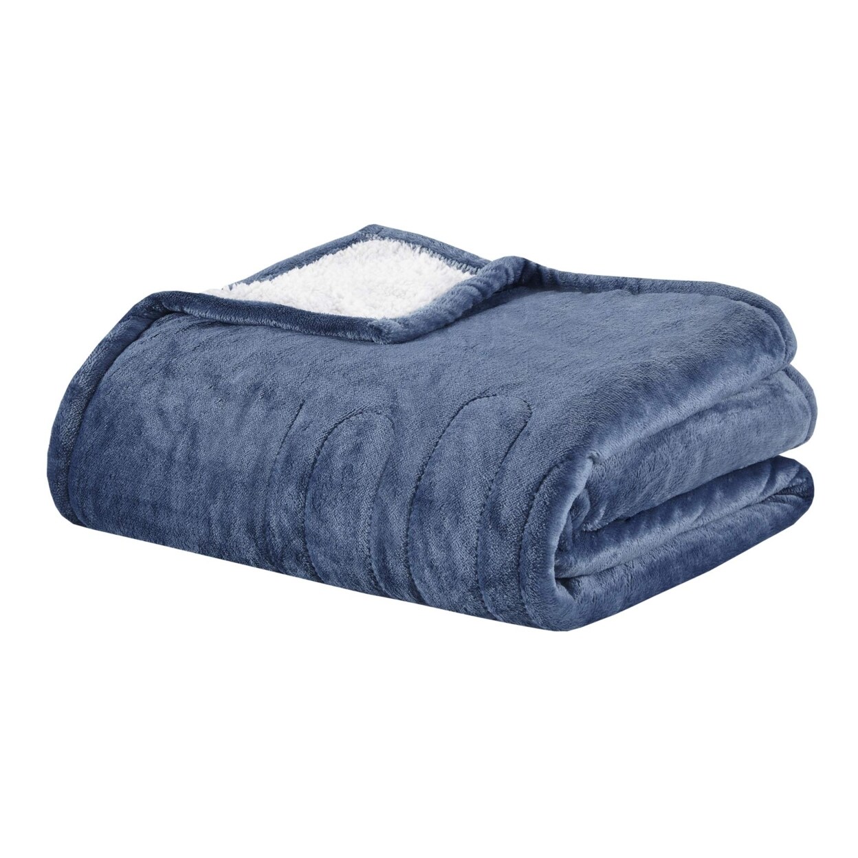 Woolrich   Elect Electric Blanket Throw with 3 Heat Level Setting Controller, 60x70&#x22;, Sapphire