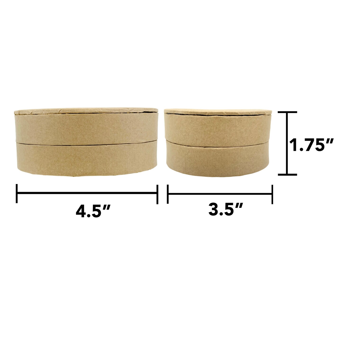 Value Pack of 12 Oval Photo Box - Small