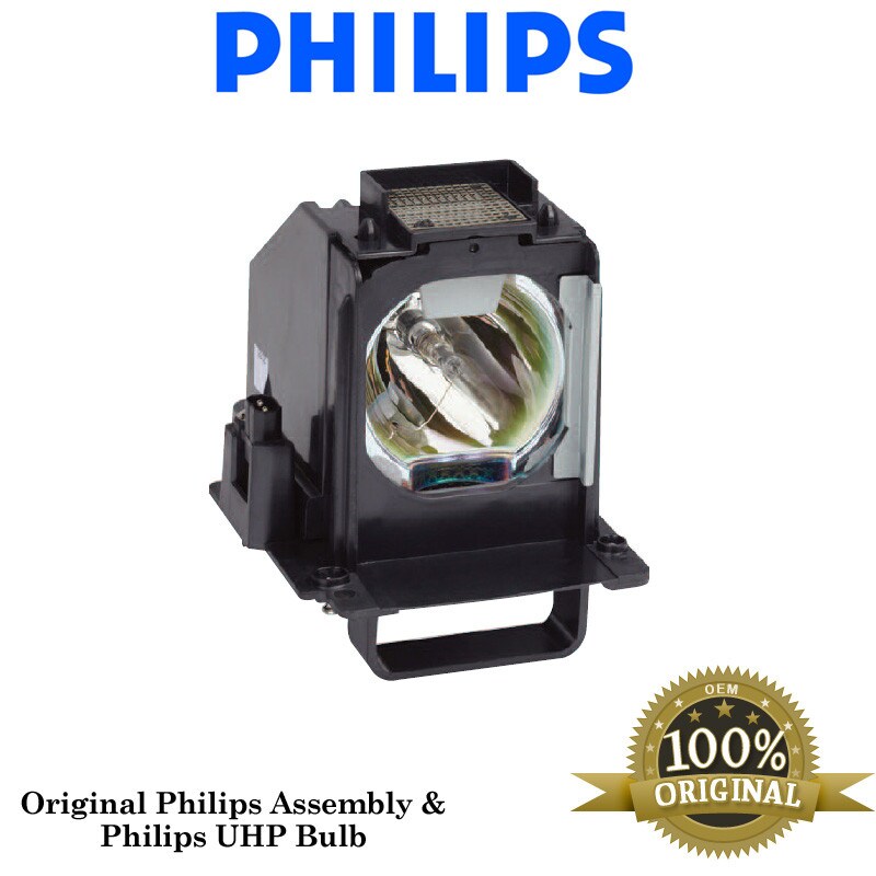 MITSUBISHI WD65C10 Projection TV Assembly with Original Philips UHP Bulb Inside