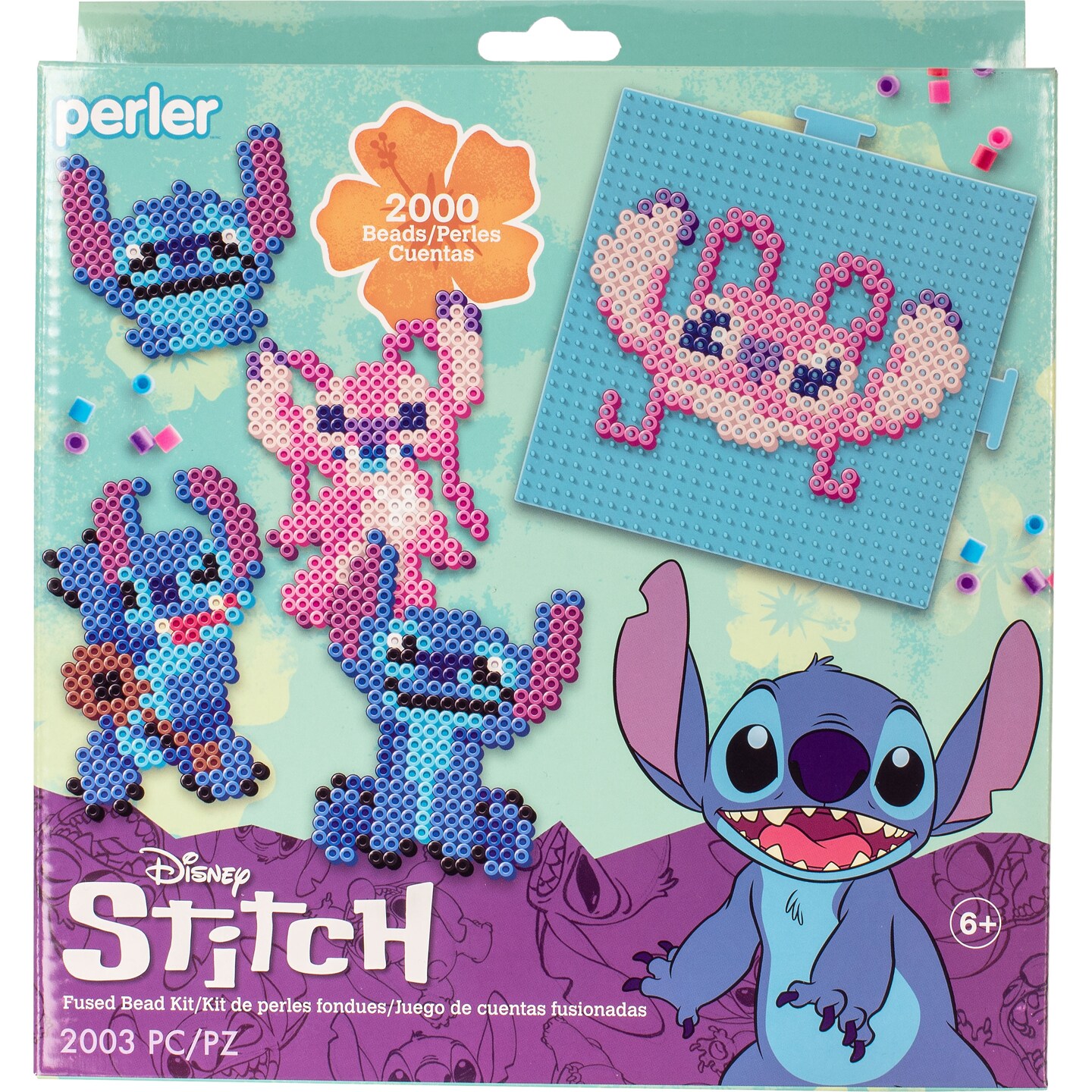 Perler Fused Bead Activity Kit-Disney Stitch