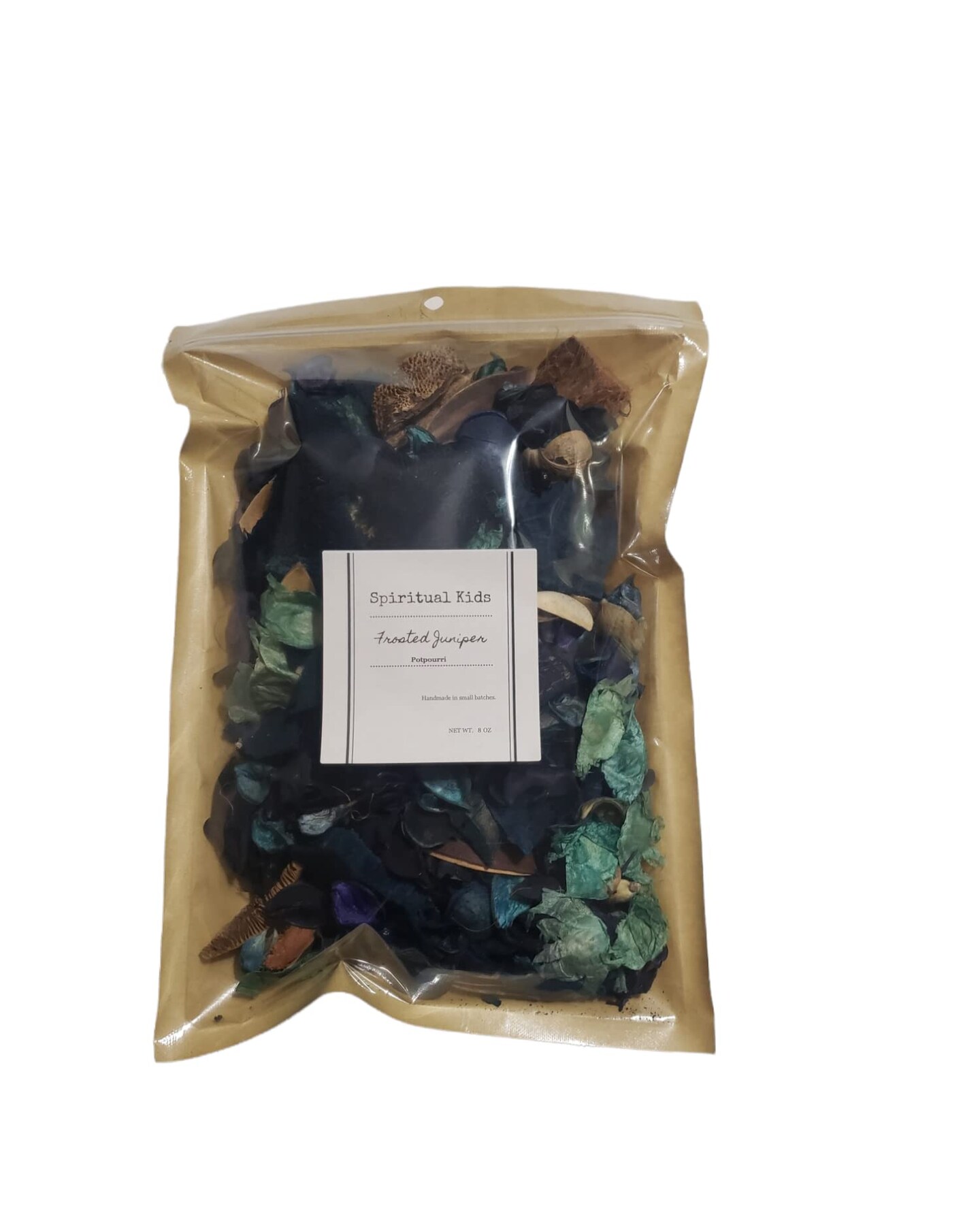 Frosted Juniper Potpourri 8oz Bag made with Fragrant/Essential Oils Hand Made FREE SHIPPING SCENTED | Floral Gift | House Warming Gift | Floral Potpourri | Birthday Gift |