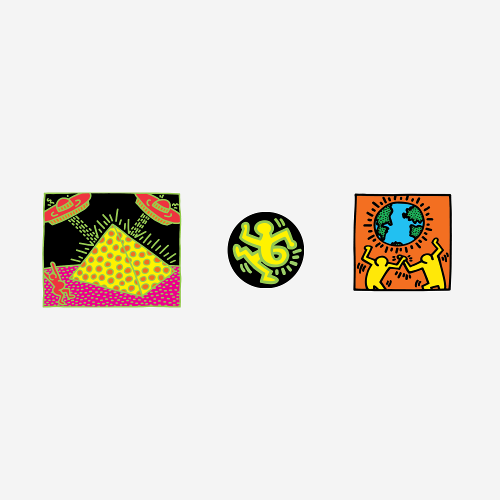 Keith Haring Pack 3