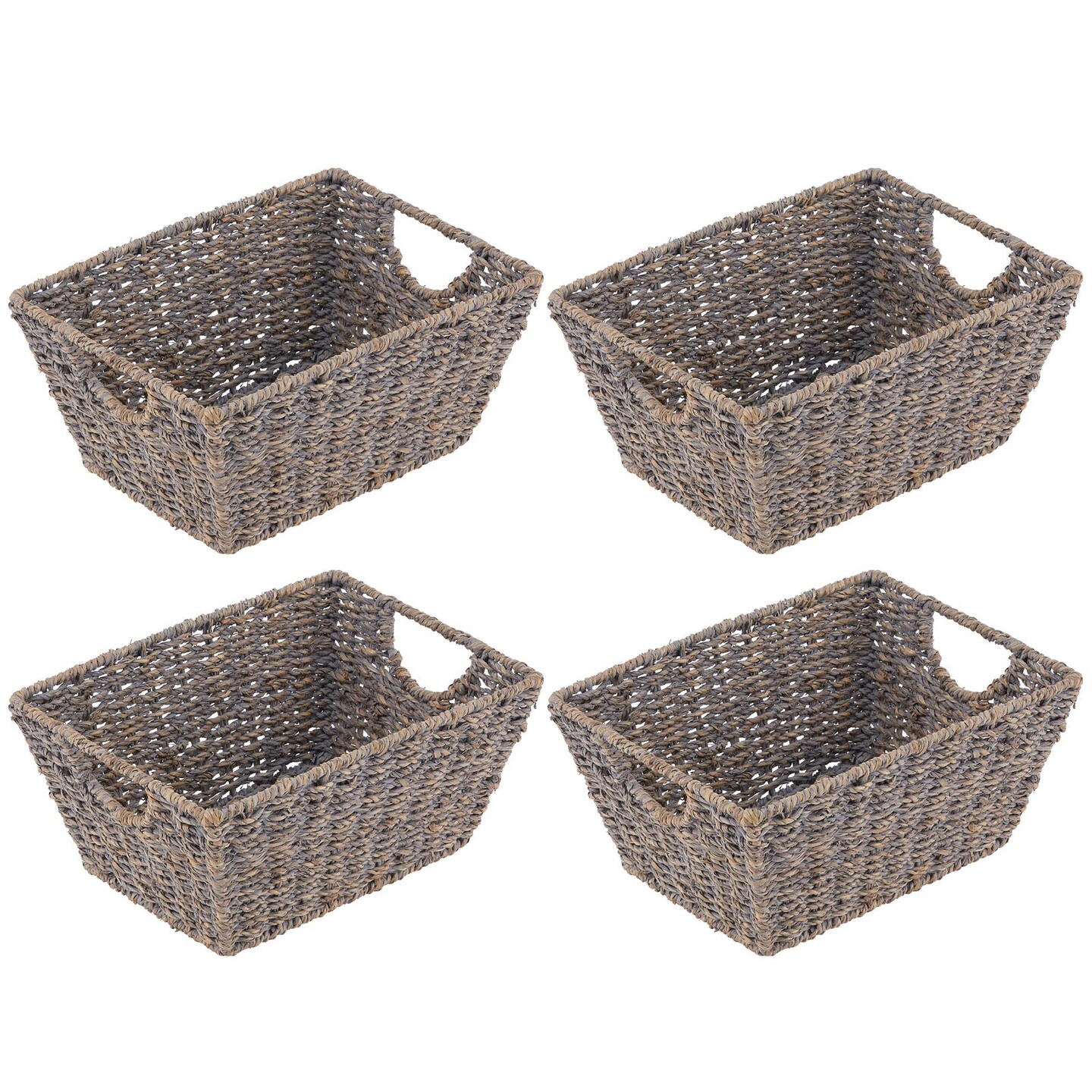 mDesign Woven Nesting Home Storage Basket Bins, 4 Pack | Michaels