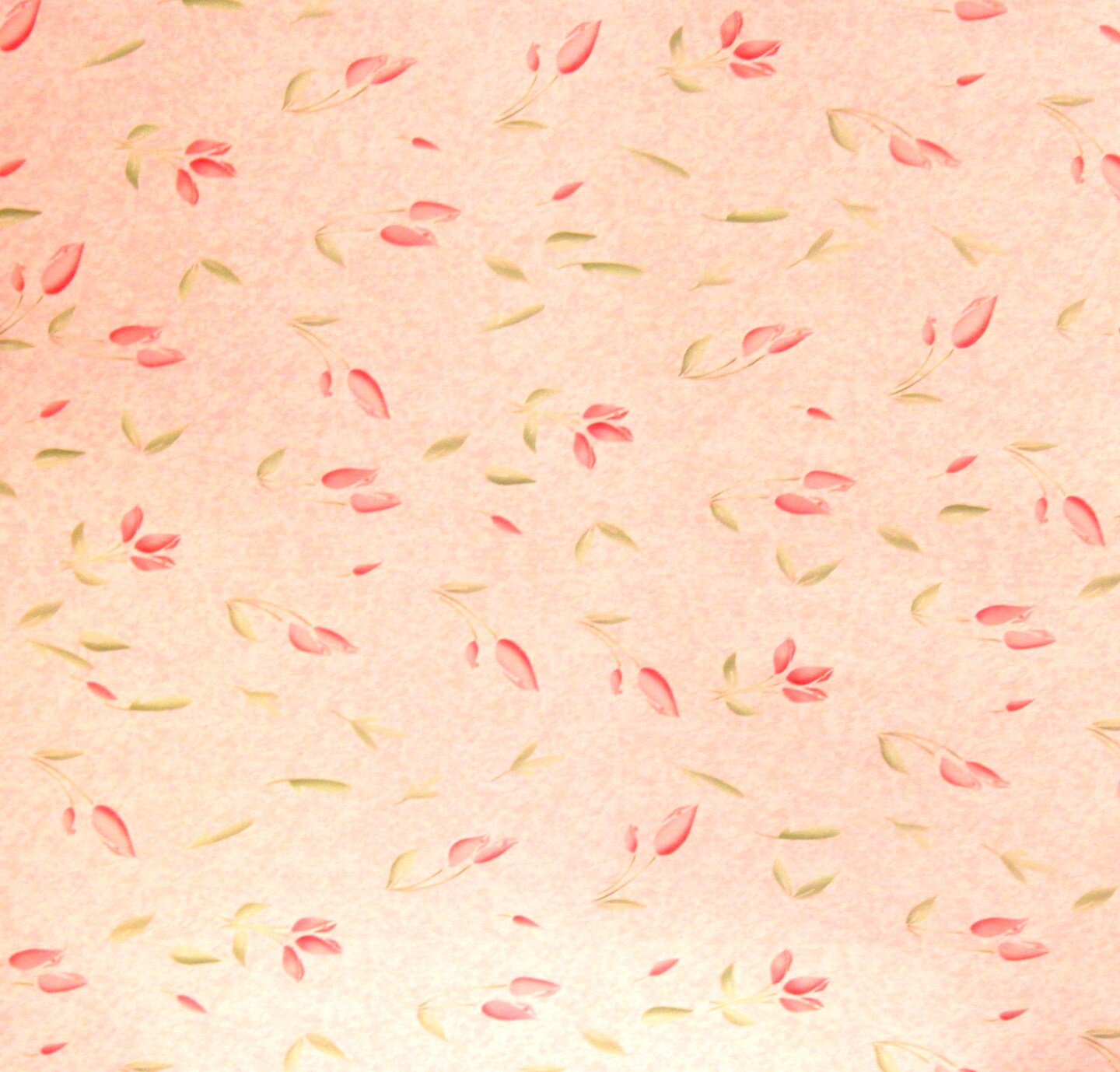 Paper Pizazz Soft Pink Flowers 12 x 12 Scrapbook Paper