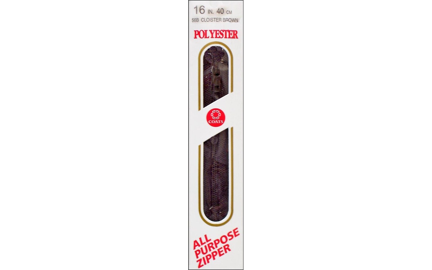 C&C Poly All Purpose Zipper 16