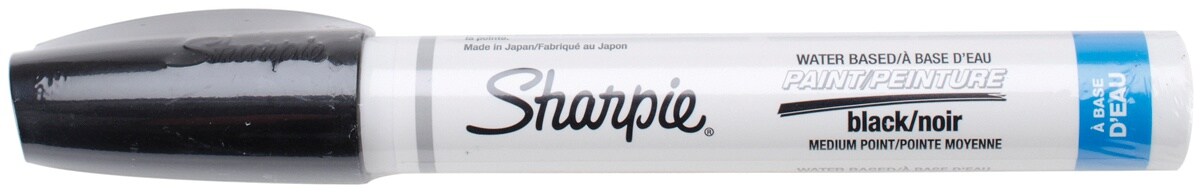 Multipack of 06 - Sharpie Medium Point Poster Paint Marker-Black