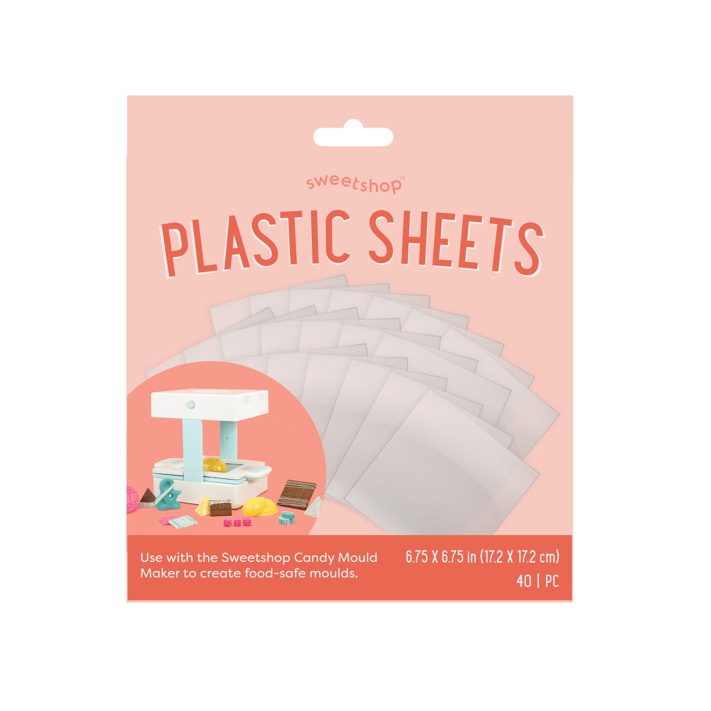 We R Memory Keepers Mold Press Clear Plastic Sheets 40/Pkg