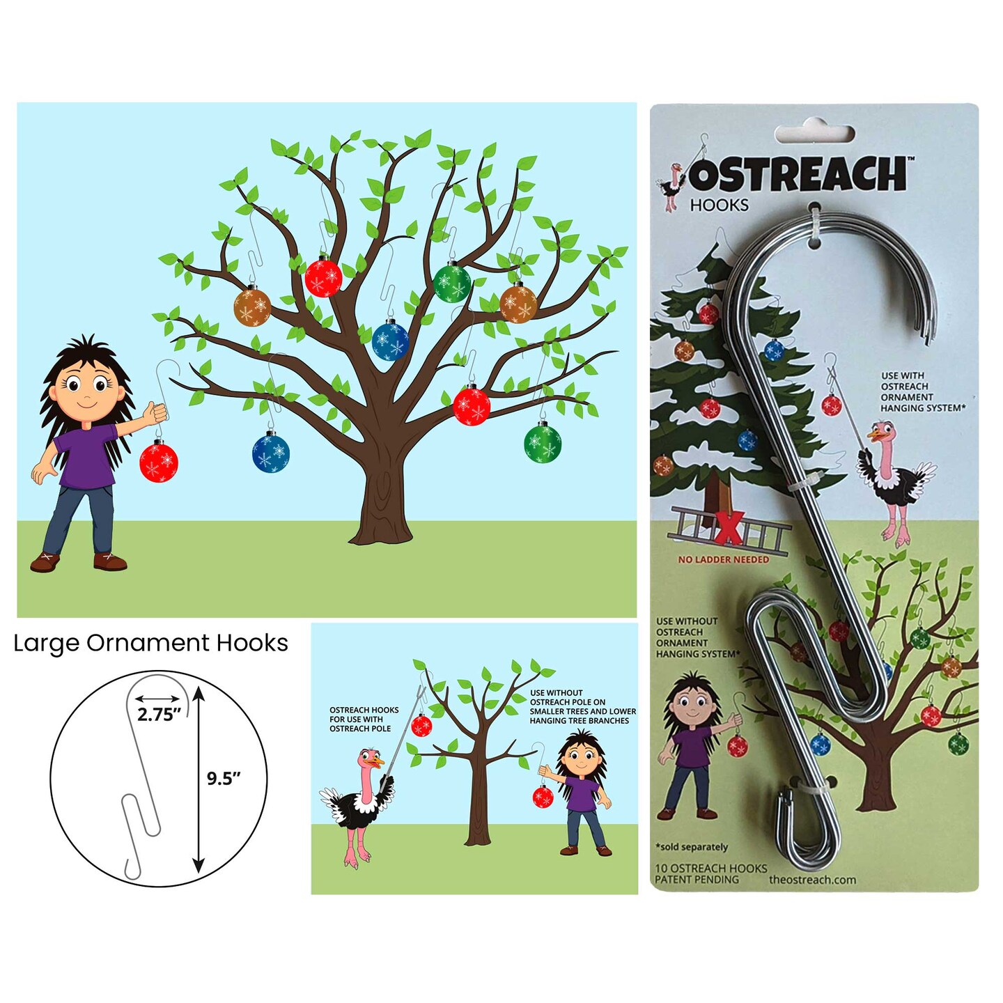 Ostreach Ornament Hooks Michaels