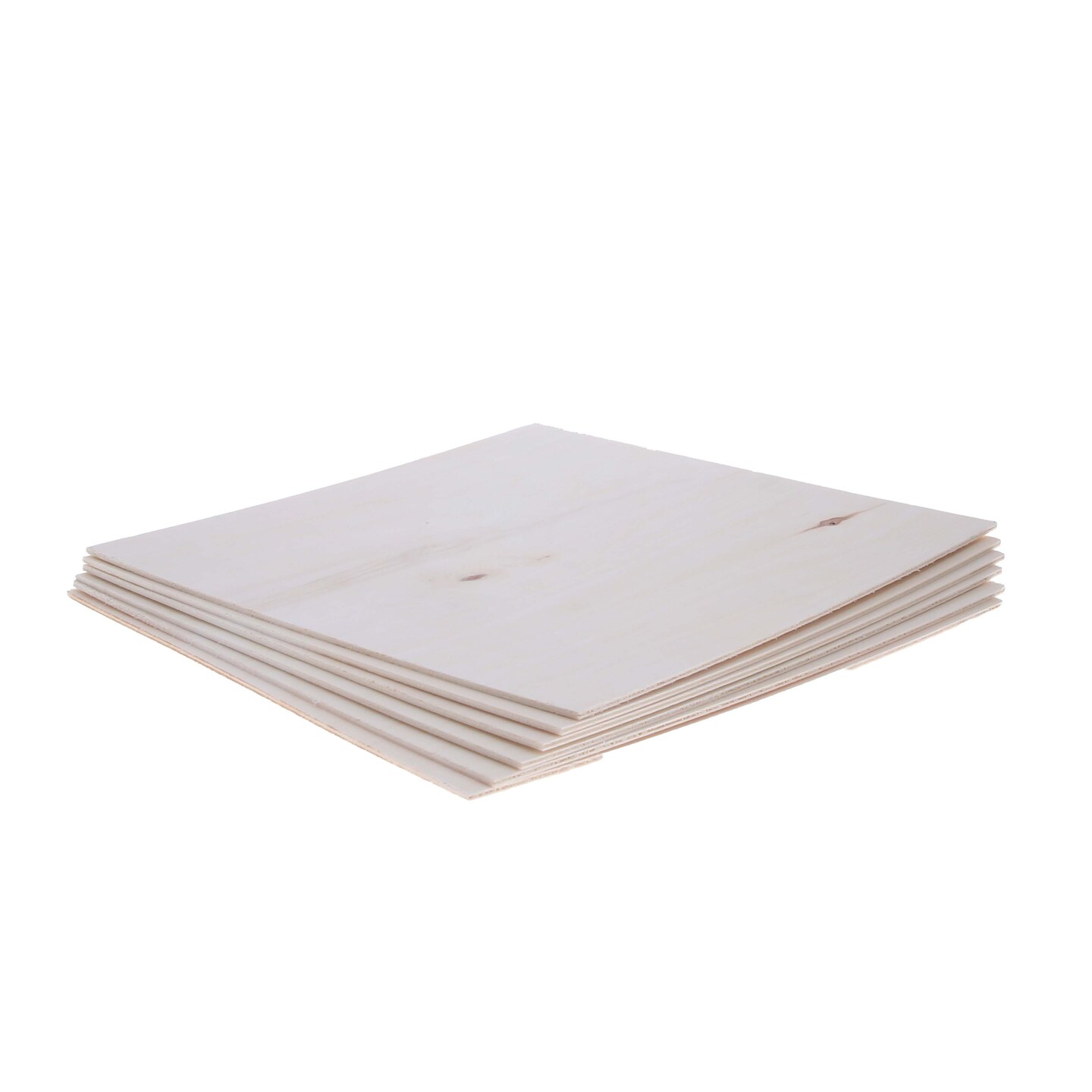 Midwest Products Aspen Plywood Sheet 0.125&#x22;X12&#x22;X12&#x22;-1/8&#x22;