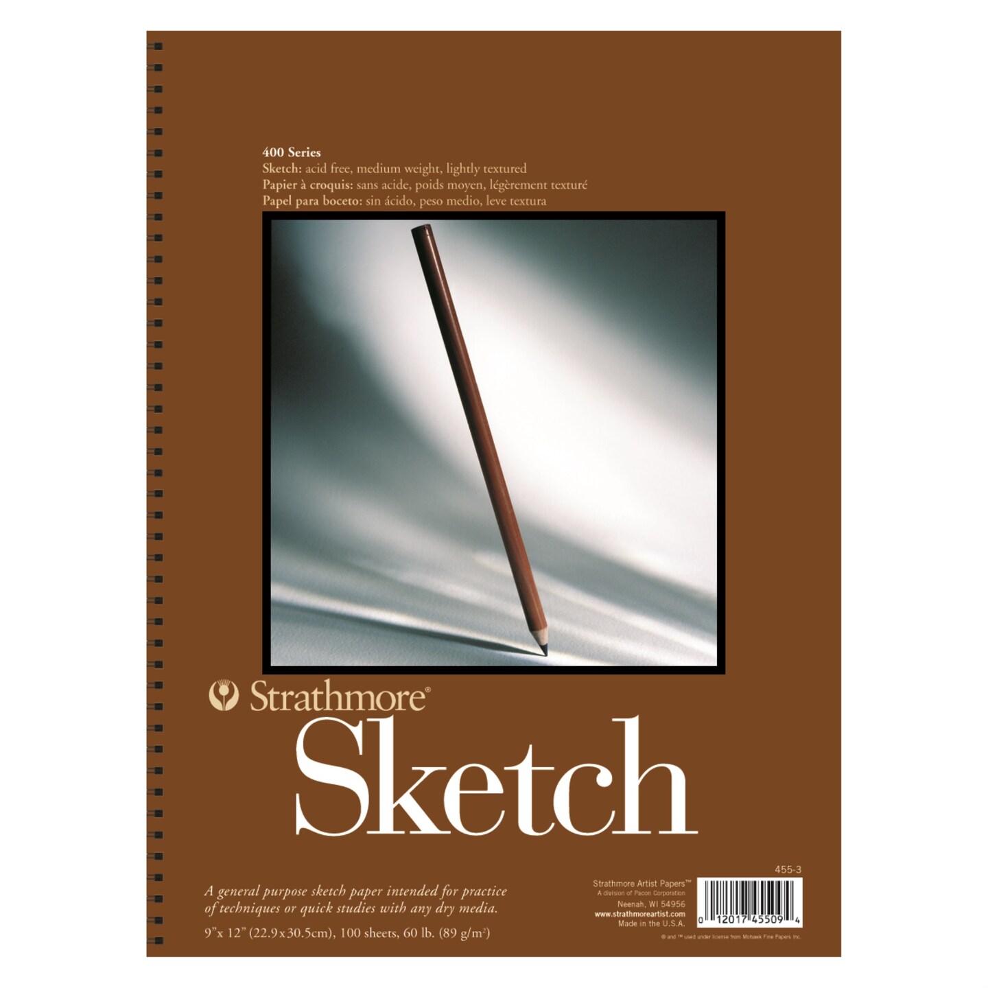 Strathmore Series 400 Sketch Pads 9 in. x 12 in. 100 sheets