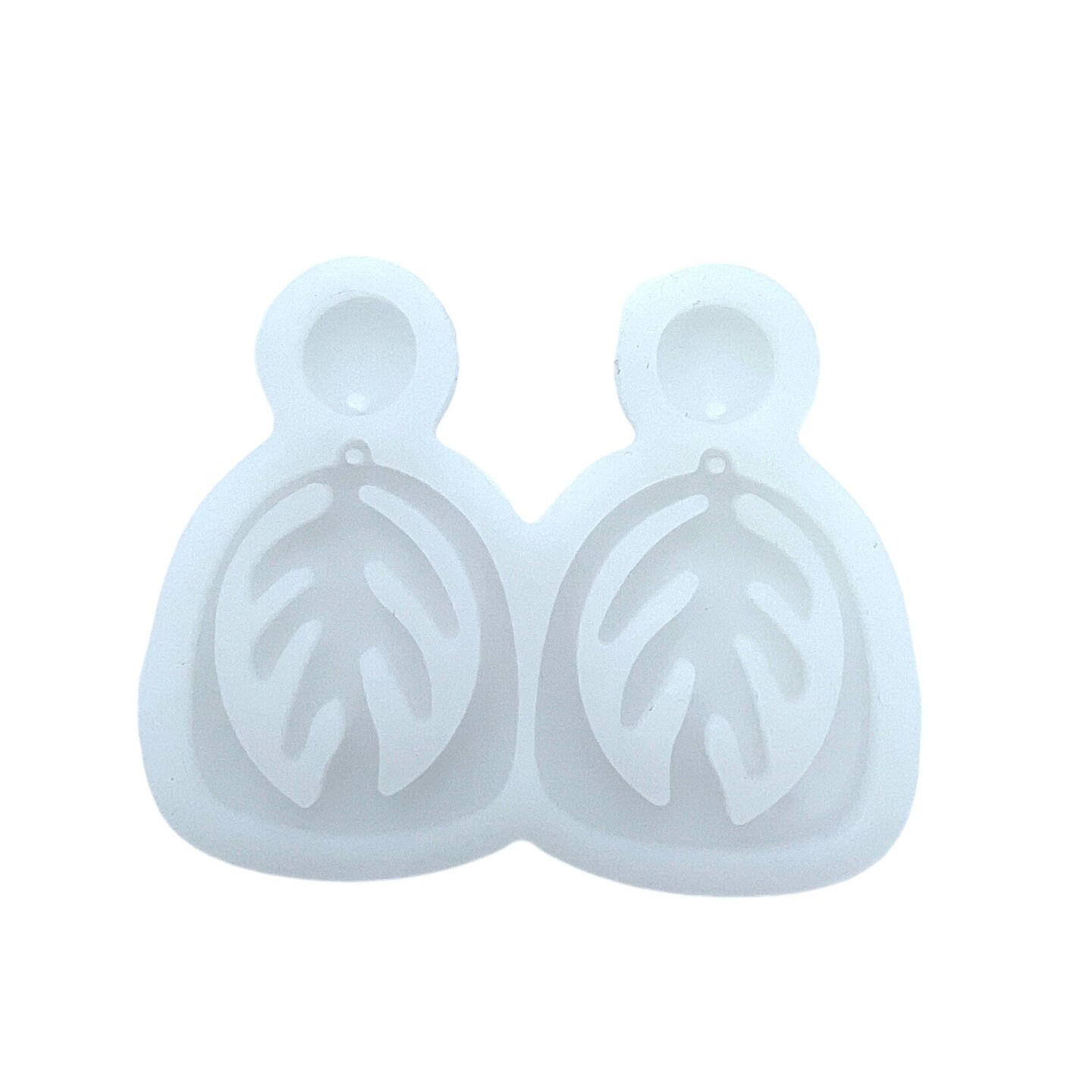 Palm Tree Leaf Dangle Earring Mold for UV and Epoxy Resin