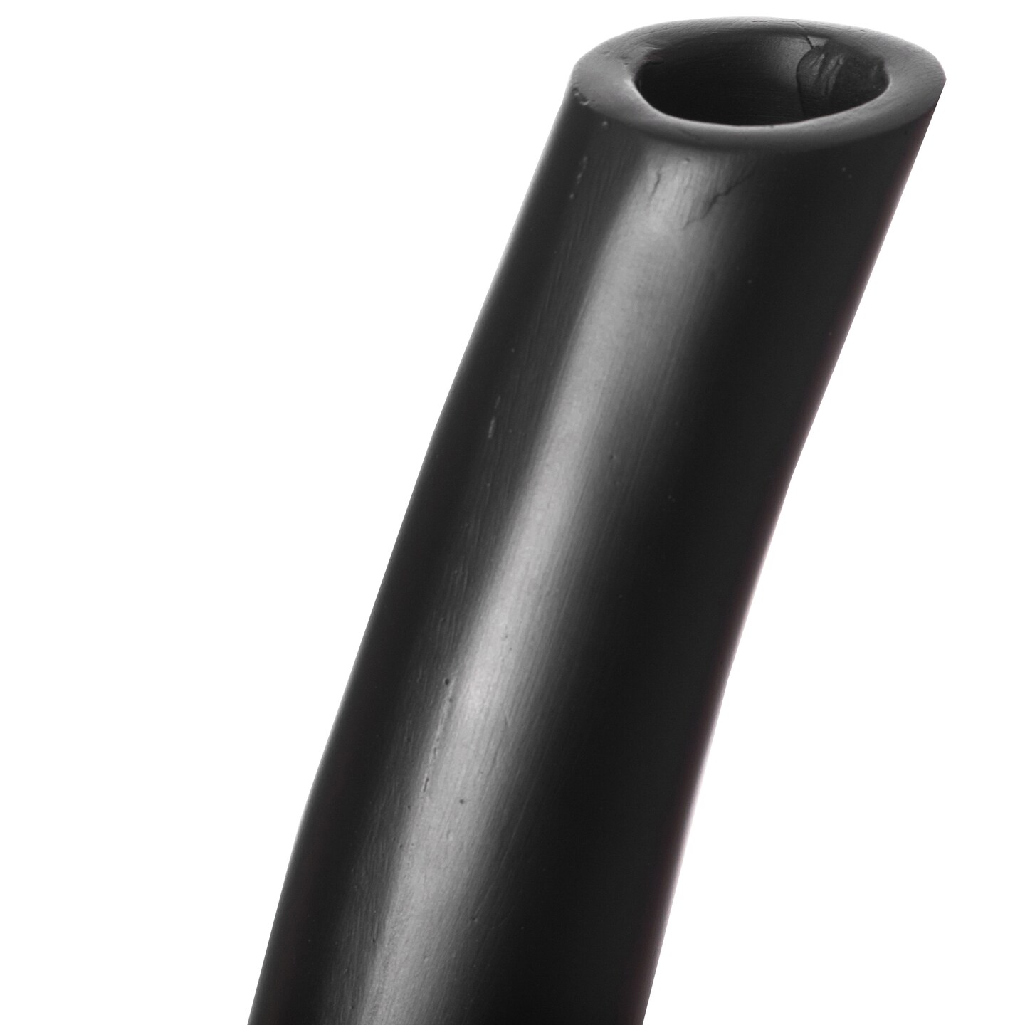 Tall Animal Horn Shape Floor Vase for Entryway Dining or Living Room, Ceramic Black