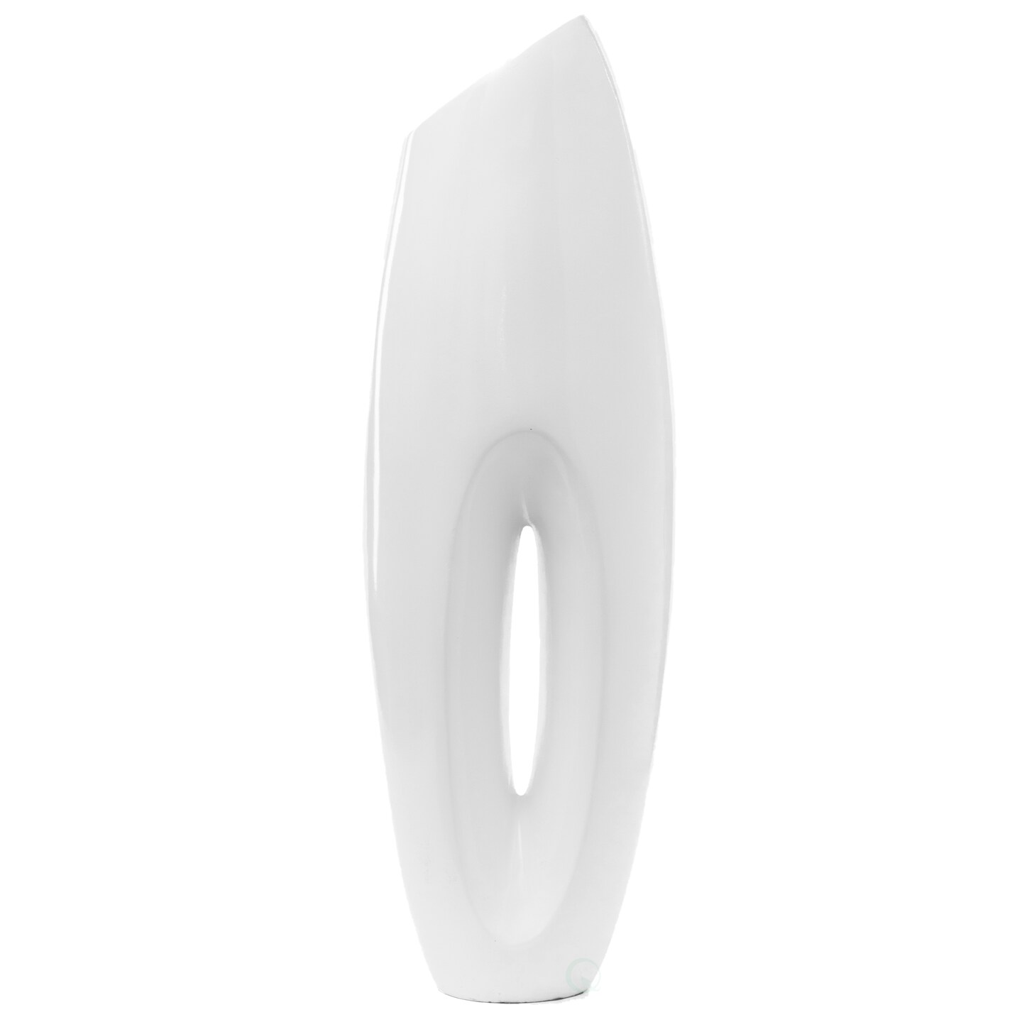 Tall Floor Vase, Modern White Large Floor Vase, 40-inch Vase, Decorative Lightweight Vase, for the Entryway, Dining Room, Living Room, or Bedroom