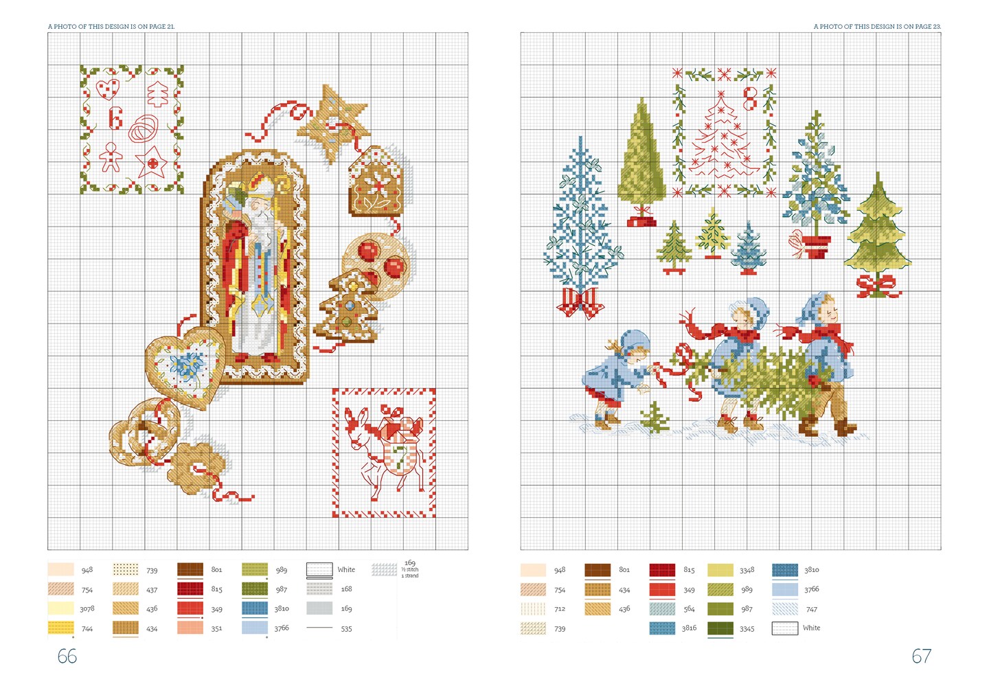 The Magic of Christmas to Cross Stitch: French Charm for Your Stitchwork