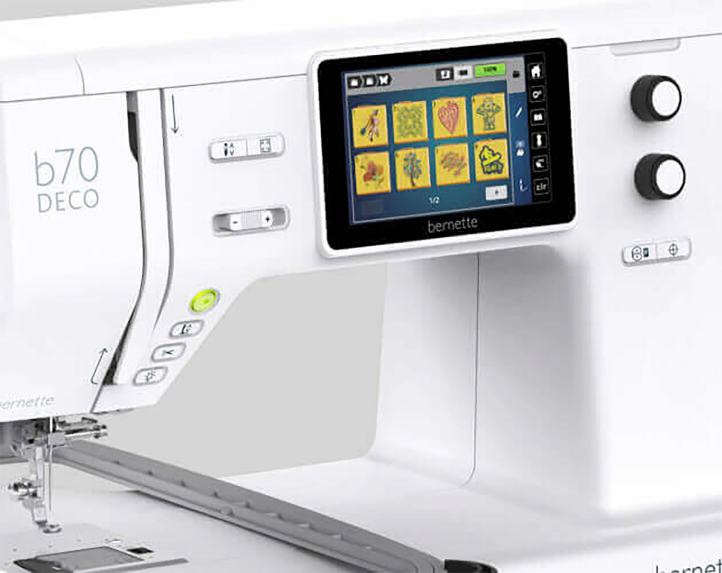 Bernette b70 Swiss Design Computerized 10&#x22; x 6&#x22; Embroidery Machine