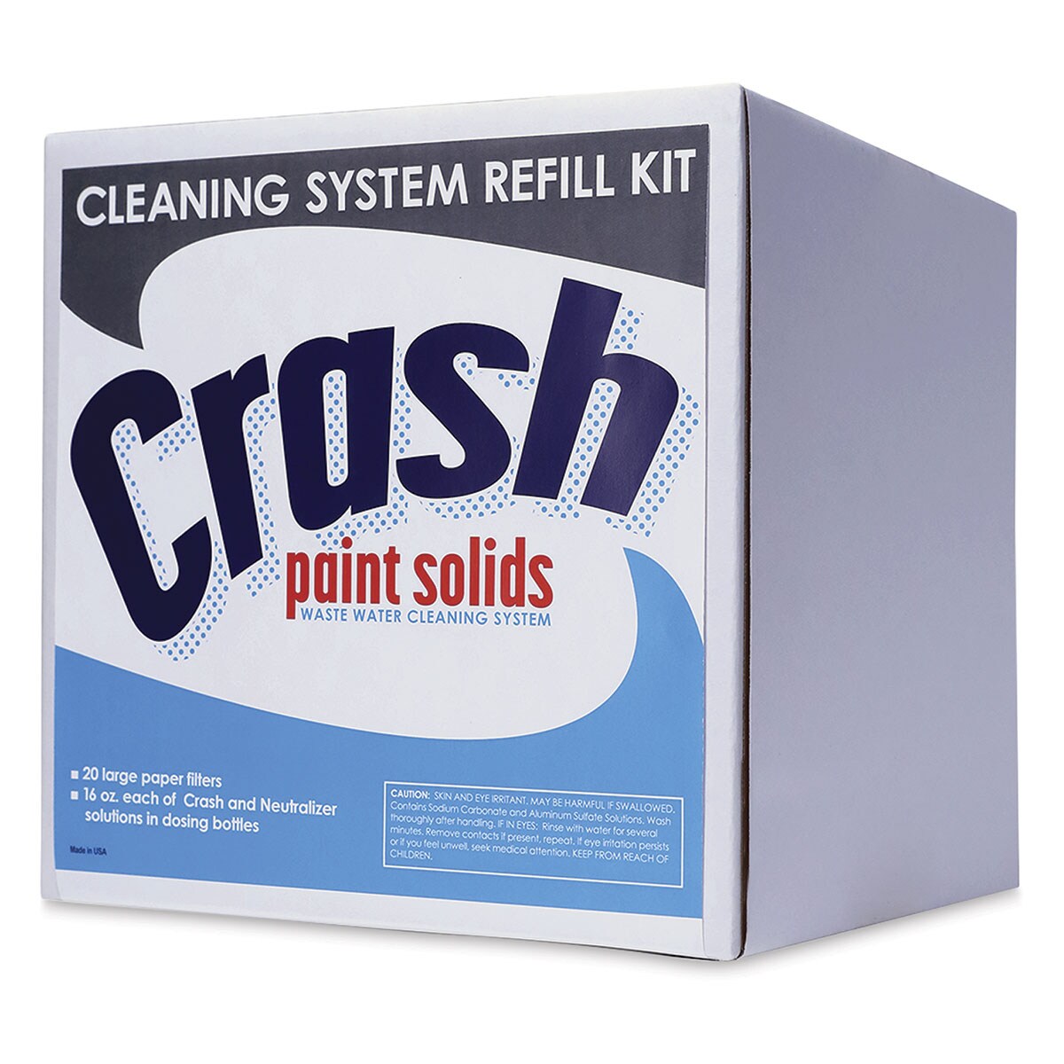 Golden Crash Paint Solids Waste Water Cleaning System, Refill Kit